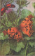 FLOWERS Vintage Ansichtskarte Postkarte CPA #PKE502.DE - Blumen