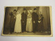 CP CARTE POSTALE PHOTO Francis MALPOT De SURGERES TROIS COUPLES - Une Pliure - Other & Unclassified