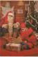 PÈRE NOËL NOËL Fêtes Voeux Vintage Carte Postale CPSM #PAK923.FR - Santa Claus