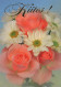 FLORES Vintage Tarjeta Postal CPSM #PBZ386.ES - Flowers
