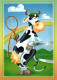 VACA Animales Vintage Tarjeta Postal CPSM #PBR811.ES - Vacas