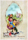 PASCUA NIÑOS Vintage Tarjeta Postal CPSM #PBO292.ES - Ostern