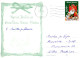 PAPÁ NOEL Feliz Año Navidad Vintage Tarjeta Postal CPSM #PBL111.ES - Santa Claus