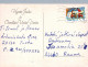 PAPÁ NOEL Feliz Año Navidad Vintage Tarjeta Postal CPSM #PBL308.ES - Kerstman