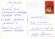 PAPÁ NOEL Feliz Año Navidad Vintage Tarjeta Postal CPSM #PBB120.ES - Santa Claus