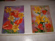 LOT De 5 CP CARTE POSTALE BONNE FETE BOUQUET De FLEURS - Vierge - Other & Unclassified