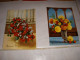 LOT De 5 CP CARTE POSTALE BONNE FETE PANIER De FLEURS - Vierge - Sonstige & Ohne Zuordnung