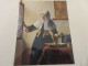 CP CARTE POSTALE TABLEAU Johannes VERMEER JEUNE FEMME Avec Une CRUCHE D'EAU - Peintures & Tableaux