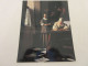 CP CARTE POSTALE TABLEAU Johannes VERMEER FEMME ECRIVANT UNE LETTRE Et SERVANTE - Peintures & Tableaux