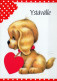 DOG Animals Vintage Postcard CPSM #PAN491.GB - Chiens