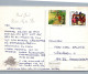 SANTA CLAUS ANIMALS CHRISTMAS Holidays Vintage Postcard CPSM #PAK576.GB - Santa Claus