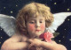 ANGEL CHRISTMAS Holidays Vintage Postcard CPSM #PAJ077.GB - Engel