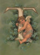 ANGEL CHRISTMAS Holidays Vintage Postcard CPSM #PAH322.GB - Angels