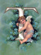 ANGEL CHRISTMAS Holidays Vintage Postcard CPSM #PAH322.GB - Engel