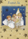 ANGEL CHRISTMAS Holidays Vintage Postcard CPSM #PAH195.GB - Anges