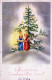 ANGEL CHRISTMAS Holidays Vintage Postcard CPSMPF #PAG756.GB - Angeles