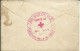 FRANCE  LETTRE FM : BERNAY ( EURE ) POUR MAUBOURGUET ( HAUTES PYRENEES ) + CACHET CROIX ROUGE DE 1915 LETTRE COVER - Guerre De 1914-18