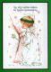 ANGE Noël Vintage Carte Postale CPSM #PBP296.FR - Angeles