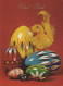 PÂQUES POULET ŒUF Vintage Carte Postale CPSM #PBP114.FR - Easter