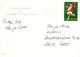 Bonne Année Noël BOUGIE Vintage Carte Postale CPSM #PAZ479.FR - Nouvel An