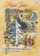 Buon Anno Natale Vintage Cartolina CPSM #PAW554.IT - Neujahr