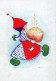 Buon Anno Natale BAMBINO Vintage Cartolina CPSM #PAU140.IT - Nouvel An
