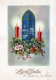 Buon Anno Natale Vintage Cartolina CPSM #PAT270.IT - Neujahr