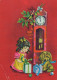 Buon Anno Natale BAMBINO Vintage Cartolina CPSM #PAS835.IT - Neujahr
