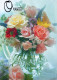 FIORI Vintage Cartolina CPSM #PAS585.IT - Flowers