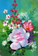 FIORI Vintage Cartolina CPSM #PAS042.IT - Flowers
