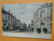 ABLIS -- Rue De La Poste - Hôtel Du Croissant - Hôtel De La Croix-Blanche - Cpa Colorisée 1905 - ANIMEE - Ablis