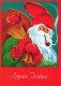 BABBO NATALE Natale Vintage Cartolina CPSM #PAJ743.IT - Santa Claus