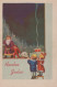 BABBO NATALE Natale Vintage Cartolina CPSMPF #PAJ468.IT - Santa Claus