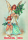 ANGELO Buon Anno Natale Vintage Cartolina CPSM #PAH460.IT - Anges