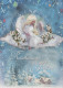ANGELO Buon Anno Natale Vintage Cartolina CPSM #PAH263.IT - Engel
