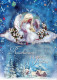 ANGELO Buon Anno Natale Vintage Cartolina CPSM #PAH263.IT - Angels