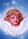 ANGELO Buon Anno Natale Vintage Cartolina CPSM #PAH011.IT - Anges