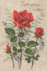 FLOWERS Vintage Postcard CPA #PKE620.GB - Flowers