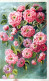 FLOWERS Vintage Postcard CPA #PKE499.GB - Flowers