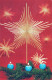 Happy New Year Christmas CANDLE Vintage Postcard CPSMPF #PKD050.GB - Neujahr