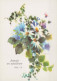 FLOWERS Vintage Postcard CPSM #PBZ625.GB - Fleurs