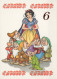 HAPPY BIRTHDAY 6 Year Old GIRL CHILDREN Vintage Postal CPSM #PBT746.GB - Geburtstag