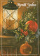 Happy New Year Christmas CANDLE Vintage Postcard CPSM #PBN977.GB - Nieuwjaar