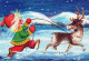 Happy New Year Christmas GNOME Vintage Postcard CPSM #PBL834.GB - Neujahr