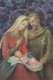 Virgen Mary Madonna Baby JESUS Christmas Religion Vintage Postcard CPSM #PBB776.GB - Virgen Mary & Madonnas