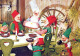 Happy New Year Christmas GNOME Vintage Postcard CPSM #PBA988.GB - Anno Nuovo