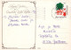 Happy New Year Christmas SNOWMAN Vintage Postcard CPSM #PAZ795.GB - Neujahr