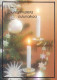 Happy New Year Christmas CANDLE Vintage Postcard CPSM #PAZ356.GB - Neujahr