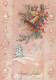 Happy New Year Christmas BELL Vintage Postcard CPSM #PAY638.GB - Neujahr