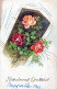 FIORI Vintage Cartolina CPA #PKE624.IT - Fleurs